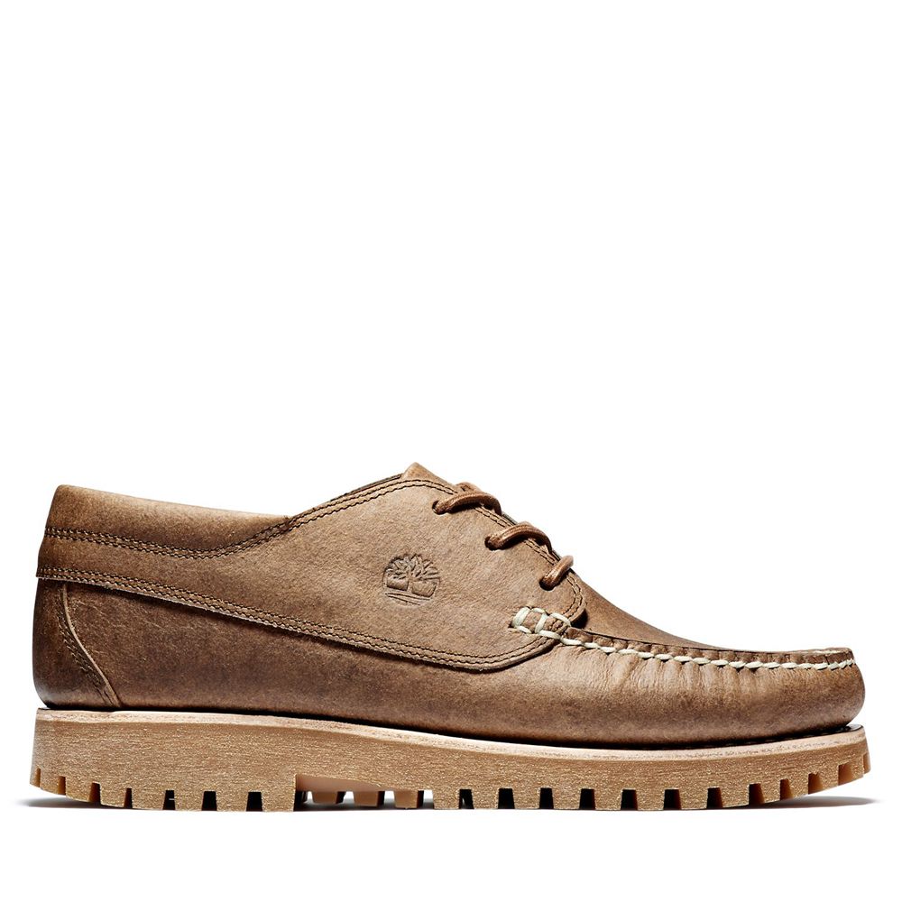 Pantofi Oxford Timberland Barbati Maro - Jackson's Landing Ek+ Moc-Toe - Romania - YBRKGE458